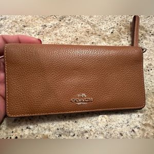 Coach Refined Pebble Leather